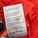 Maeve Anthropologie Orange Floral Cowl Neck Midi Dress XS Sleeveless Photo 5