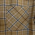 Universal Threads Universal Thread Golden Flannel Button Down Top Medium Photo 4