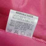 Gretchen Scott  Lime Green Washable Suede Jacket Photo 8