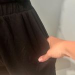 Nordstrom NWT Antistar x  Black V-Neck Wrap Front Jersey Romper Size Large Photo 2