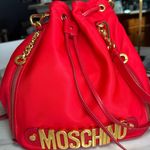 Moschino - Red bucket bag I AUTHENTIC Photo 2