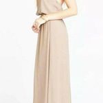 Show Me Your Mumu off back HALTER maxi DRESS SMALL BEIGE bridesmaid Photo 3