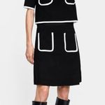 ZARA Polo Sweater with Contrasting Piping Size Small Photo 2