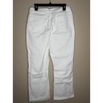 NYDJ Women's  White Bootcut Pants Summer‎ Sz 10 Photo 1