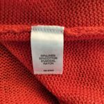 J Jill Size LP PL Large Petite Linen Blend Cardigan Sweater Orange Photo 4