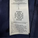 Athleta Sundown Sweatshirt 2.0 Eclipse Blue Tie Dye Size L Gym Active Lounge Photo 6