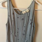 Merona Vintage Light Blue Floral Maxi Dress Photo 2