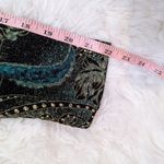 American Vintage Vintage 90s Boho Witchy Paisley Floral Metallic Jacket Green Black Gold Size 16P Photo 12