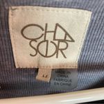 Chaser Gray Ruffles button Henley Size Medium Photo 1