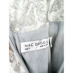 Mac Duggal  20259 Embellished Feathered Sleeveless A-Line Gown in Seamist 4 Photo 6