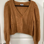 525 America  Women's Camel Cardigan Photo 0