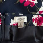 J.Crew Pencil Skirt Women Floral Print Career Office Wear Blue Pink Size 2 Photo 5