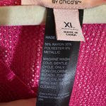 Black Label by Chico's XL Pink Knit V Photo 8