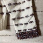 NWOT Tribekka 44 Cream Tinsel Sweater Medium Photo 2
