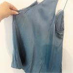 Cami NYC  SILK RACERBACK CAMISOLE IN CALYPSO Blue Size Small S Photo 5