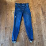 Spanx high rise distressed skinny jeans size M Photo 4