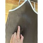 Urban Outfitters  sexy dress brown and white beach outfit size xs NWT mini dress Photo 5