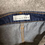 Loft NEW Button Front Denim Maxi Skirt Size 2 Photo 6