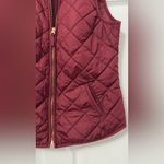 Old Navy  Maroon Quilted Vest Photo 2