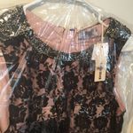 Diesel women's S nylon lace double belted embellished neck "D-IRIS" dress Photo 3