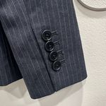 J.Crew  1035 Super 120’s Wool Pinstripe Blazer Charcoal Gray Old Money Preppy 00 Photo 8