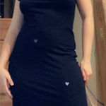 Swarovski crystal mini dress Black Size L Photo 0