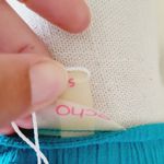 Echo beaded neck guaze swim coverup size small Photo 4