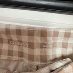 Old Navy Women’s Tan Checkered Pixie Pants Photo 2