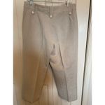 Harvé Benard Harve' Benard Vintage Linen blend pants trousers women’s 16 Crop Photo 4