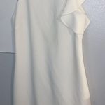 Lulus White One Shoulder Dress Photo 0