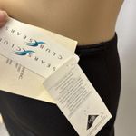 Vintage Arianne Lingerie Half Slip Medium Black Tight Skin Black Wide Lace New Photo 5