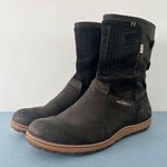 Merrell Ashland Vee Mid Waterproof Winter Black Boots Photo 0