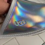 UGG  Pearle Iridescent Hologram Slipper Scuff Size 5 NEW Never Worn Photo 5