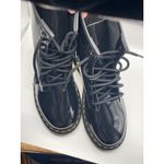 Dr. Martens NWOB 1460 Patent Leather Black Ankle Boots Women's Size 7 UK 5 Photo 2