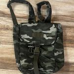 PINK - Victoria's Secret Pink Victoria’s Secret green camouflage small backpack Photo 0