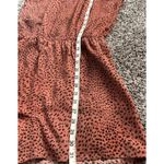 Doe & Rae Rust Animal Print Romper NWT Size Medium Photo 5