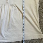 L.L.Bean π¦ Cream Mid Sleeve Blouse Casual Supima Cotton 1X Photo 4