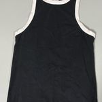 Forever 21 Black White Trim Tank Top Shirt Cami Camisole Size M π€π€β¨ Photo 0