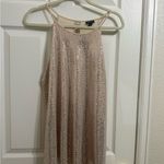 Torrid Rose Gold Sequin Tank Top New Years Holidays Christmas Size 1X Photo 3