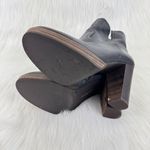 Lucky Brand Wmns  Quintei Leather Zipper Western Ankle Boots Booties Sz 8.5M Blk Photo 5