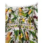 Farm Rio  Fruit Orchard Puff Sleeve Blouse Crochet Trim‎ XS NWT Photo 4