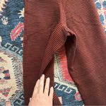 Good American Heavy horizontal Rib Wide Leg ankle Pants in Chocolate003 Size s Photo 6