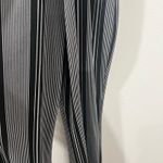 Windsor Elegant Black and White Striped Jumpsuit by  Size L Photo 3