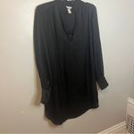 H&M Black Long Sleeve Dress Photo 1
