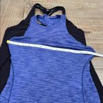 Lululemon 2  tank tops Women's Black and Blue Racerback Tops Photo 4