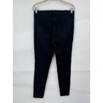 J. Crew 10” High Rise Toothpick Skinny Jean Women 31 Tall Black Preppy Skater Photo 1