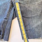 Banana Republic  Denim Bermuda Raw Cut Hem Shorts Blue Small Medium 6 Photo 11