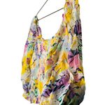 Shoshanna Floral Blooms Print Smocked Bodice Off Shoulder Cece Top Size Large Photo 6