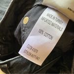 AGOLDE  Jamie Straight Jeans In Void‎ Black Raw Hem Size 27 Photo 5