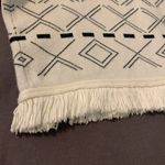 Doncaster Vintage Fringe Sweater Cropped Tribal Aztec Pattern Size Large Indie Photo 4